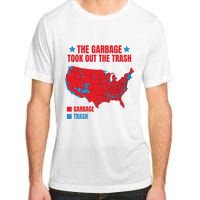 Electoral Map 2024 The Garbage Took Out The Trash Trump 312 Adult ChromaSoft Performance T-Shirt