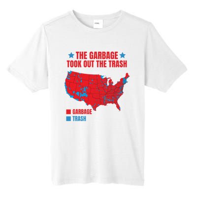 Electoral Map 2024 The Garbage Took Out The Trash Trump 312 Tall Fusion ChromaSoft Performance T-Shirt