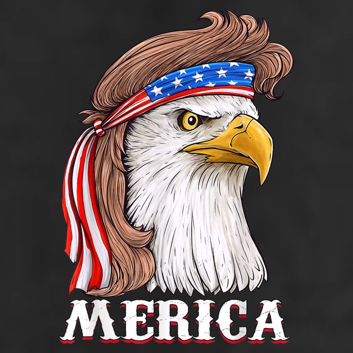 Eagle Mullet 4th Of July USA American Flag Merica 11oz C Handle Ceramic Mug