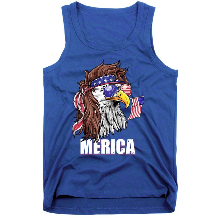 Eagle Mullet 4th Of July Usa American Flag Merica Gift Tank Top