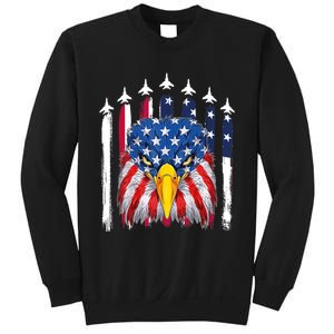 Eagle Mullet 4th Of July USA American Flag Merica Sweatshirt