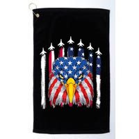 Eagle Mullet 4th Of July USA American Flag Merica Golf Towel