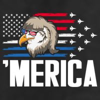 Eagle Mullet 4th Of July Gift USA American Flag Merica Cool Gift Beanie