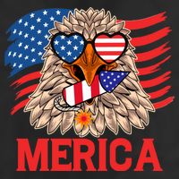 Eagle Mullet 4th Of July USA American Flag Merica Hat