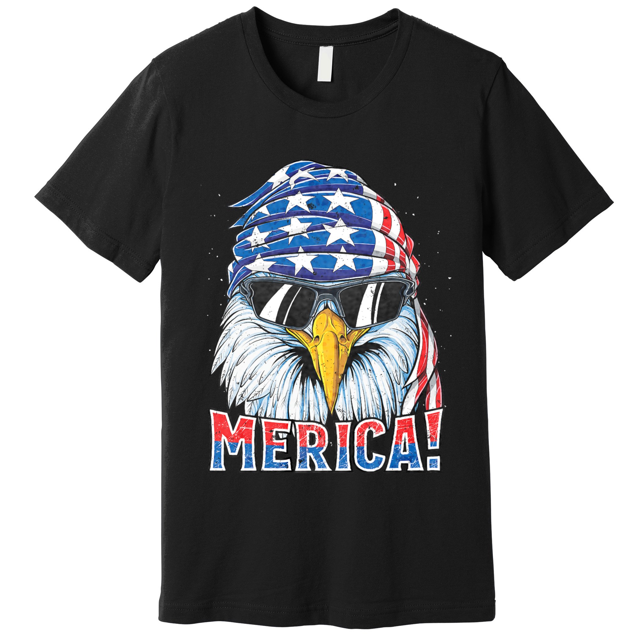 Eagle Merica 4th Of July Merica American Premium T-Shirt