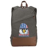 Eagle Merica 4th Of July Merica American Cotton Canvas Backpack