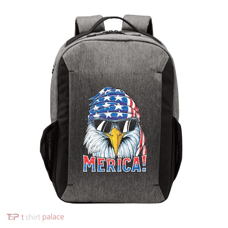 Eagle Merica 4th Of July Merica American Vector Backpack