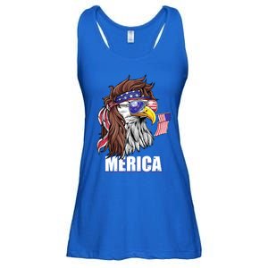 Eagle Mullet 4th Of July Usa American Flag Merica Funny Gift Ladies Essential Flowy Tank