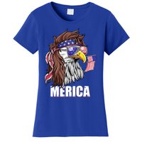 Eagle Mullet 4th Of July Usa American Flag Merica Funny Gift Women's T-Shirt