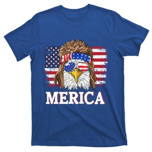 Eagle Mullet 4th Of July Usa American Flag Merica Cute Gift T-Shirt