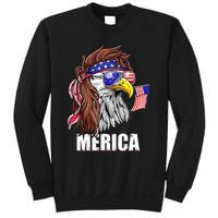 Eagle Mullet 4th Of July USA American Flag Merica Sweatshirt