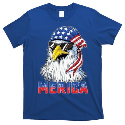 Eagle Merica 4th Of July Usa American Flag Patriotic Gift T-Shirt