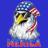 Eagle Merica 4th Of July Usa American Flag Patriotic Gift 16 in Basic Backpack
