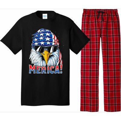 Eagle Merica 4th Of July Merica American Pajama Set