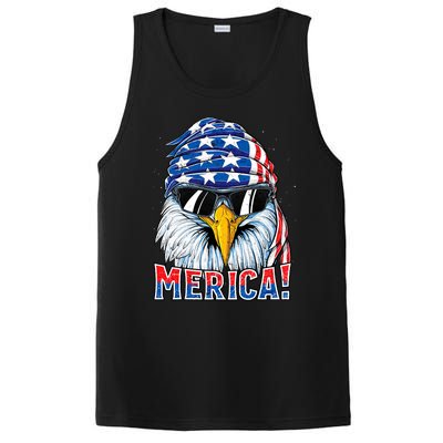 Eagle Merica 4th Of July Merica American PosiCharge Competitor Tank