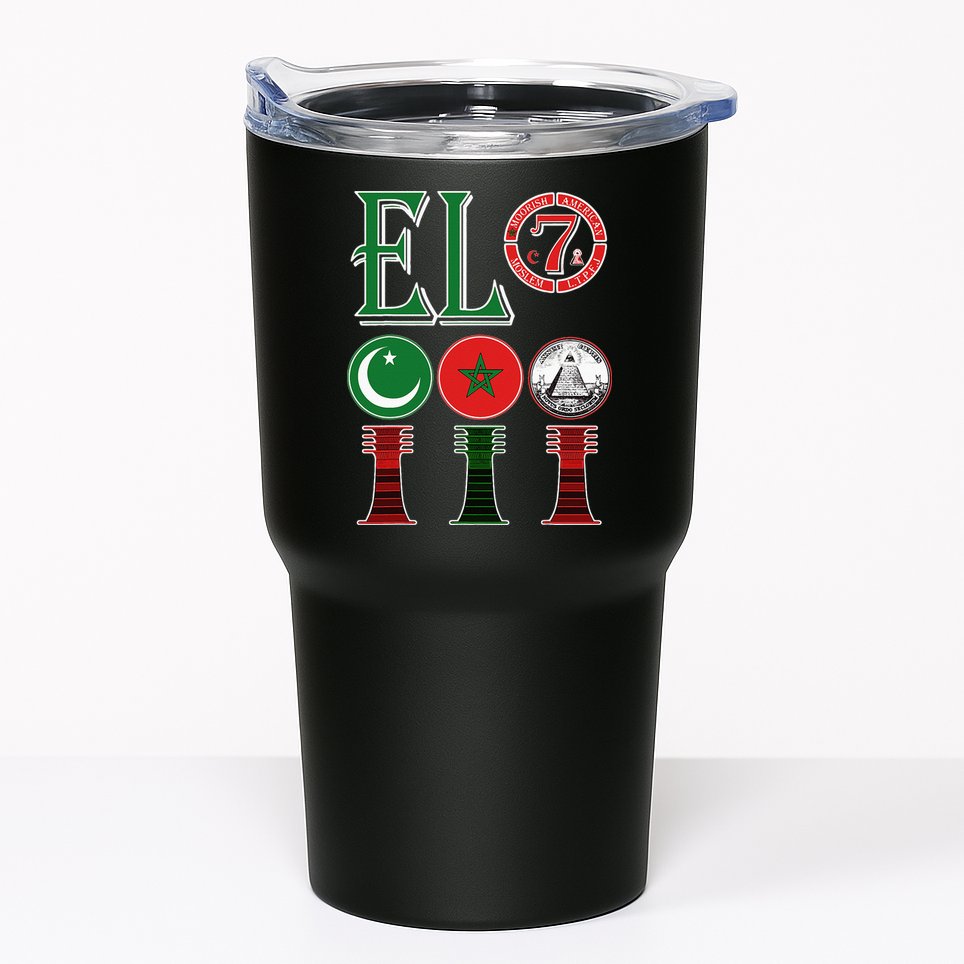 El Moorish American Clothing Tumbler