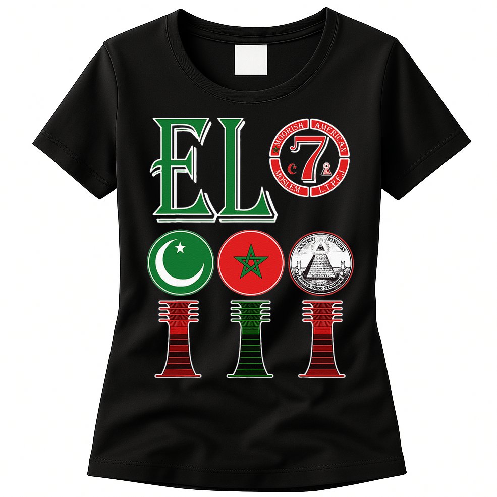 El Moorish American Clothing Womens T-Shirt