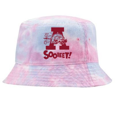 Eric Musselman ArKansas Sooieet Lightweight Tie-Dyed Bucket Hat