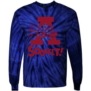 Eric Musselman ArKansas Sooieet Lightweight Tie-Dye Long Sleeve Shirt