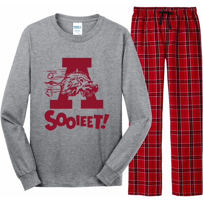 Eric Musselman ArKansas Sooieet Lightweight Long Sleeve Pajama Set