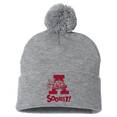 Eric Musselman ArKansas Sooieet Lightweight Pom Pom 12in Knit Beanie