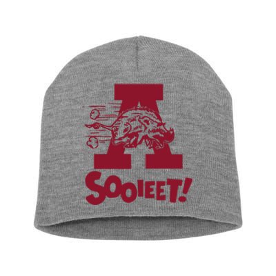 Eric Musselman ArKansas Sooieet Lightweight Short Acrylic Beanie