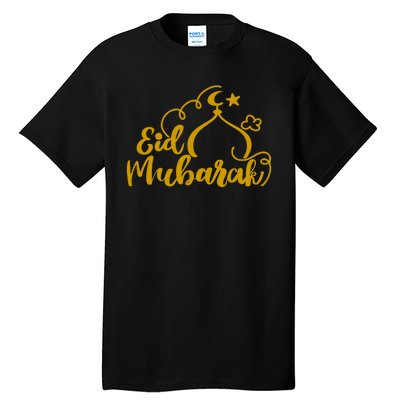 Eid Mubarak Arabic Holiday Tall T-Shirt