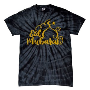 Eid Mubarak Arabic Holiday Tie-Dye T-Shirt