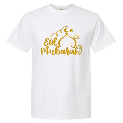 Eid Mubarak Arabic Holiday Garment-Dyed Heavyweight T-Shirt