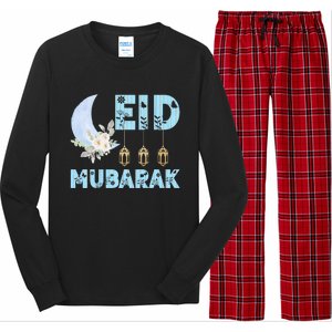 Eid Muslim Arab Clothing Cute Gift Eid Mubarak Meaningful Gift Long Sleeve Pajama Set