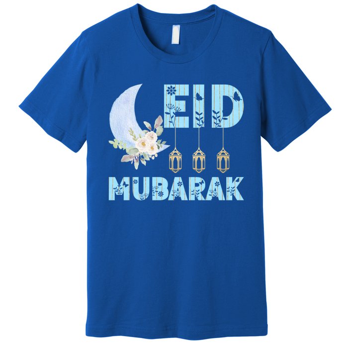 Eid Muslim Arab Clothing Cute Gift Eid Mubarak Meaningful Gift Premium T-Shirt