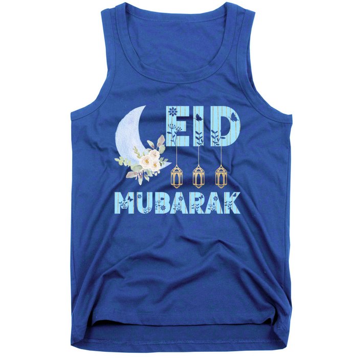 Eid Muslim Arab Clothing Cute Gift Eid Mubarak Meaningful Gift Tank Top