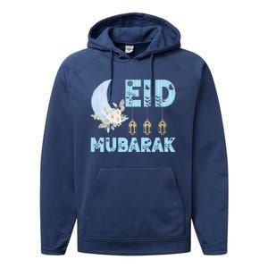 Eid Muslim Arab Clothing Cute Gift Eid Mubarak Meaningful Gift Performance Fleece Hoodie