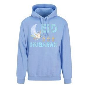 Eid Muslim Arab Clothing Cute Gift Eid Mubarak Meaningful Gift Unisex Surf Hoodie