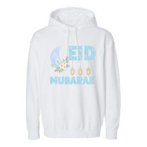 Eid Muslim Arab Clothing Cute Gift Eid Mubarak Meaningful Gift Garment-Dyed Fleece Hoodie