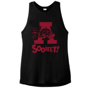 Eric Musselman ArKansas Sooieet Lightweight Ladies PosiCharge Tri-Blend Wicking Tank