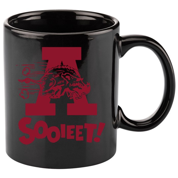 Eric Musselman ArKansas Sooieet Lightweight 11oz C Handle Ceramic Mug