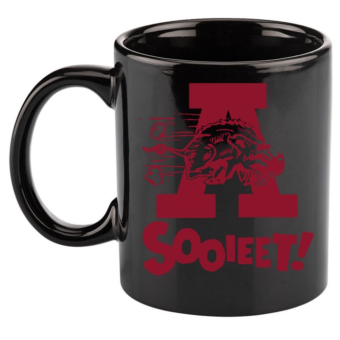 Eric Musselman ArKansas Sooieet Lightweight 11oz C Handle Ceramic Mug