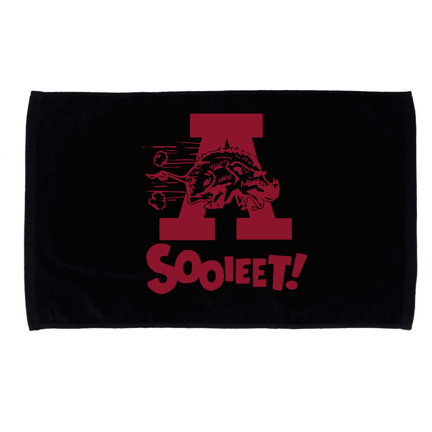 Eric Musselman ArKansas Sooieet Lightweight Microfiber Hand Towel