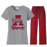 Eric Musselman ArKansas Sooieet Lightweight Women's Flannel Pajama Set