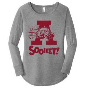 Eric Musselman ArKansas Sooieet Lightweight Women's Perfect Tri Tunic Long Sleeve Shirt