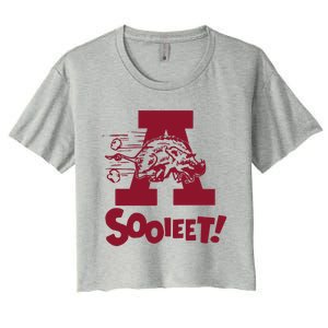 Eric Musselman ArKansas Sooieet Lightweight Women's Crop Top Tee