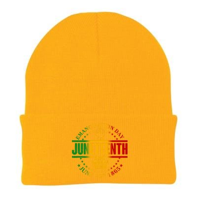 Emancipation Day Juneteenth Black American Freedom Knit Cap Winter Beanie