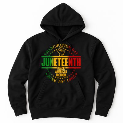 Emancipation Day Juneteenth Black American Freedom Hoodie