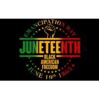 Emancipation Day Juneteenth Black American Freedom Bumper Sticker