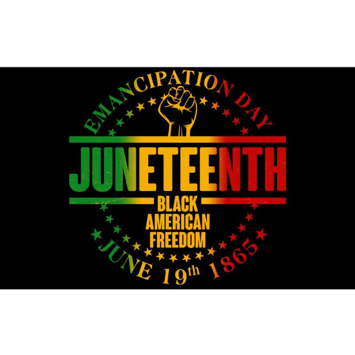 Emancipation Day Juneteenth Black American Freedom Bumper Sticker