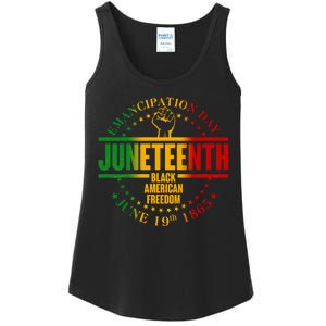 Emancipation Day Juneteenth Black American Freedom Ladies Essential Tank