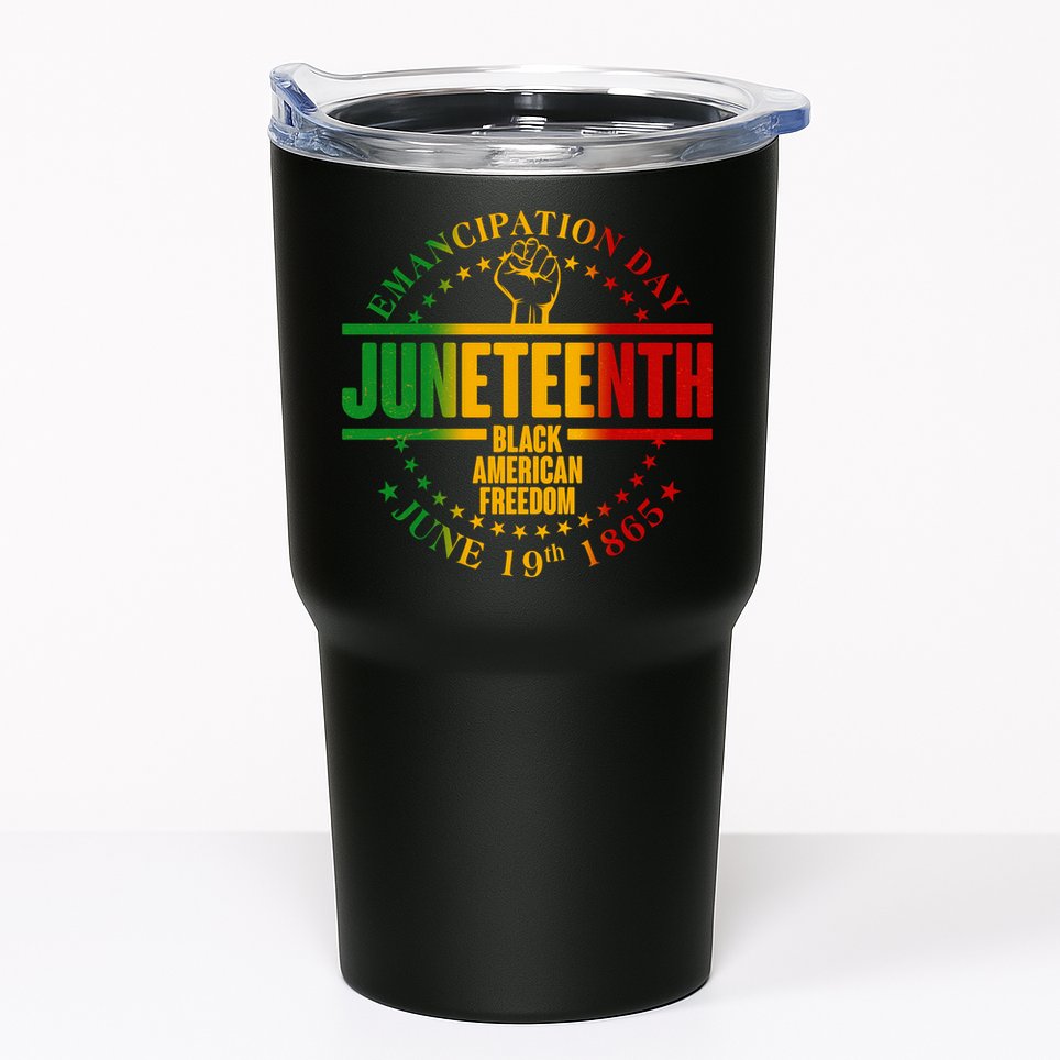 Emancipation Day Juneteenth Black American Freedom Tumbler