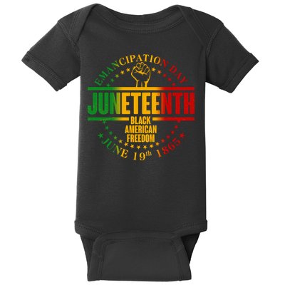 Emancipation Day Juneteenth Black American Freedom Baby Bodysuit