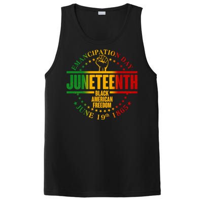 Emancipation Day Juneteenth Black American Freedom PosiCharge Competitor Tank